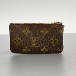 Louis Vuitton Wallet/Coin Case Monogram Pochette Cle M62650 Brown Men's Women's