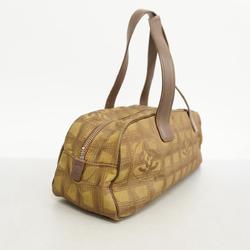 Chanel handbag new travel nylon khaki ladies