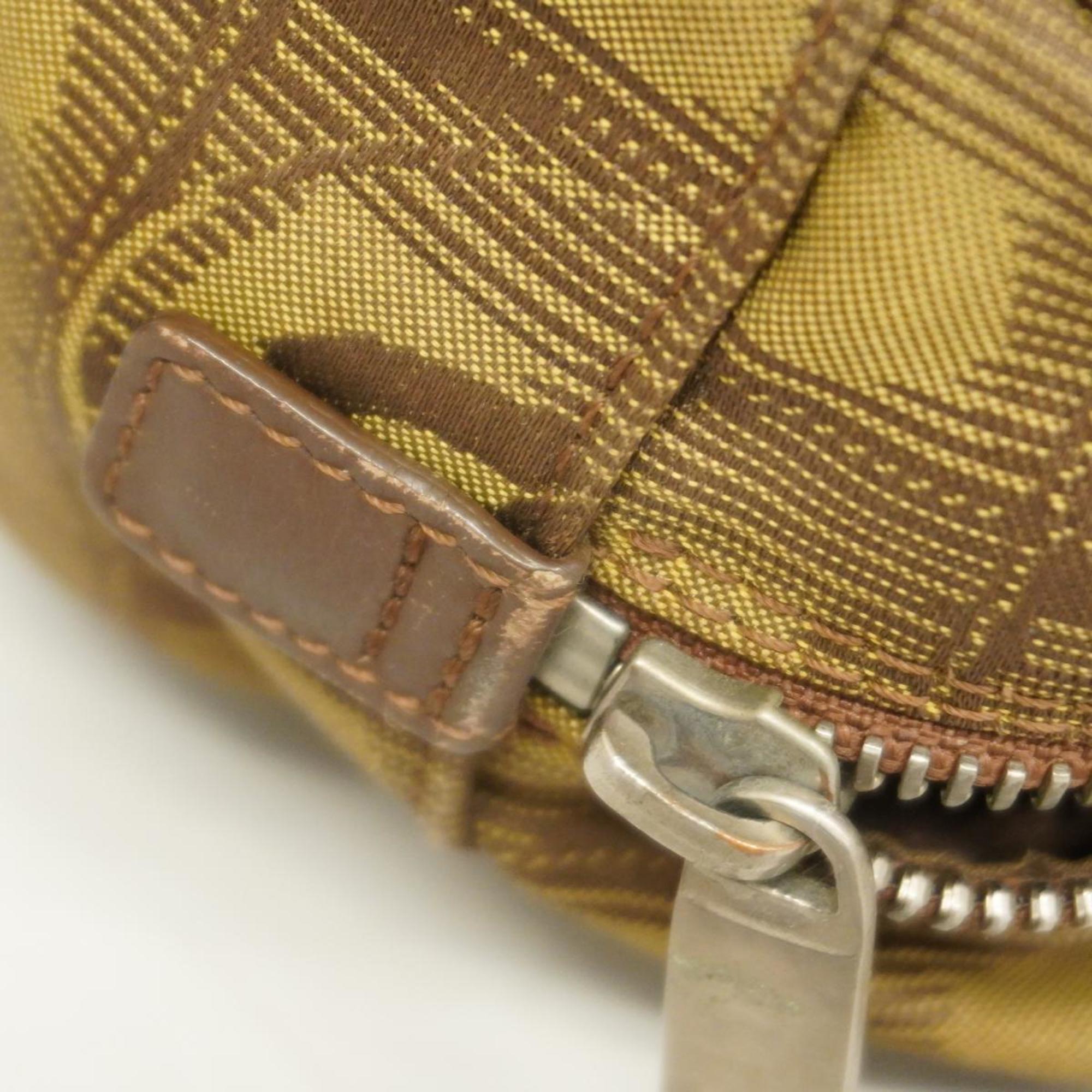 Chanel handbag new travel nylon khaki ladies