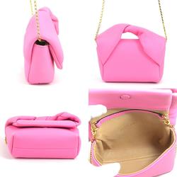 JW Anderson Shoulder Bag Pochette Leather Pink Women's h30212g