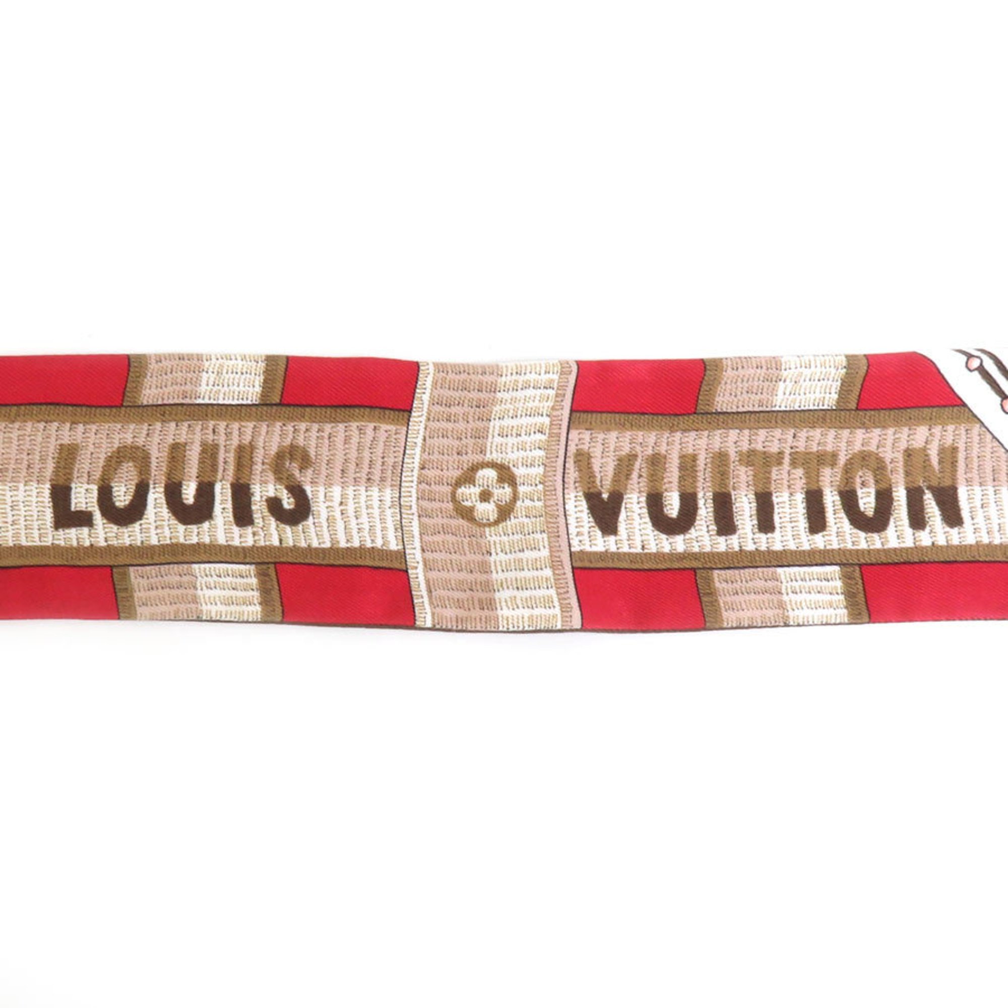 Louis Vuitton Scarf Muffler Bandeau Silk Multicolor Women's a0340