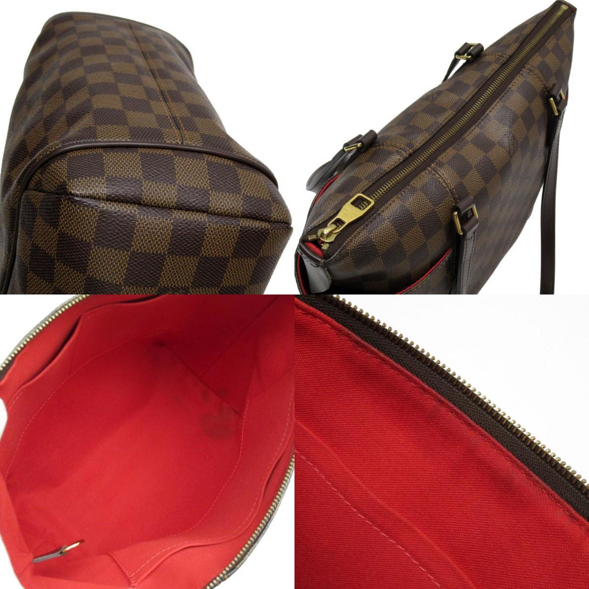 Louis Vuitton Damier Totally PM Shoulder Bag Canvas Brown Women's M41282 w0419a
