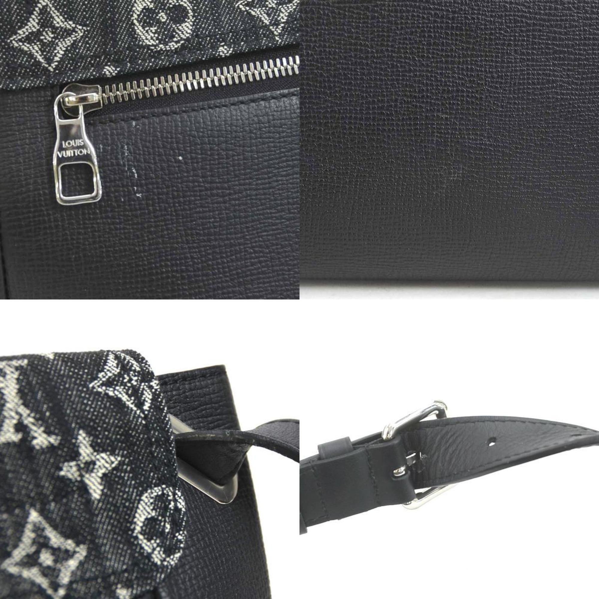 Louis Vuitton LOUIS VUITTON Shoulder Bag NIGO Collaboration Monogram Drip Busus Tokyo Black Men's M45971 a0332