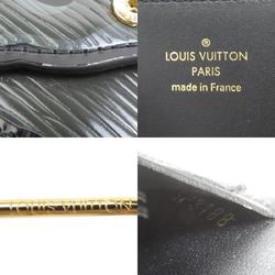 Louis Vuitton LOUIS VUITTON Business Card Holder/Card Case Epi Dog Holder Leather Grey Men's Women's M63897 h30335f