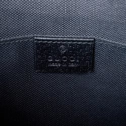 Gucci Wool Clutch Bag GG Pattern Beige Second 597634 Women's GUCCI