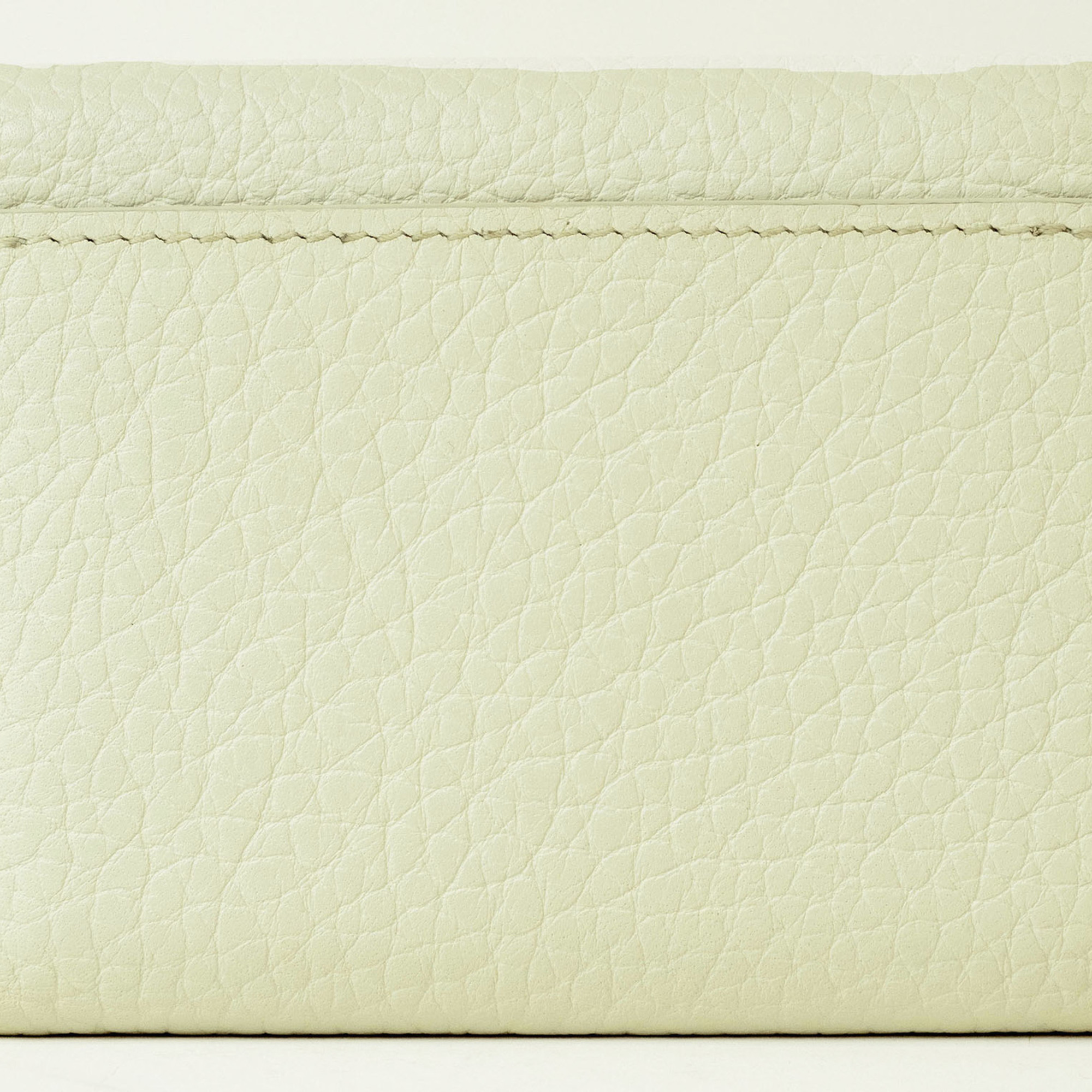 Louis Vuitton Portefeuille Capucines XS Taurillon Leather White Tri-fold Wallet for Women LOUIS VUITTON