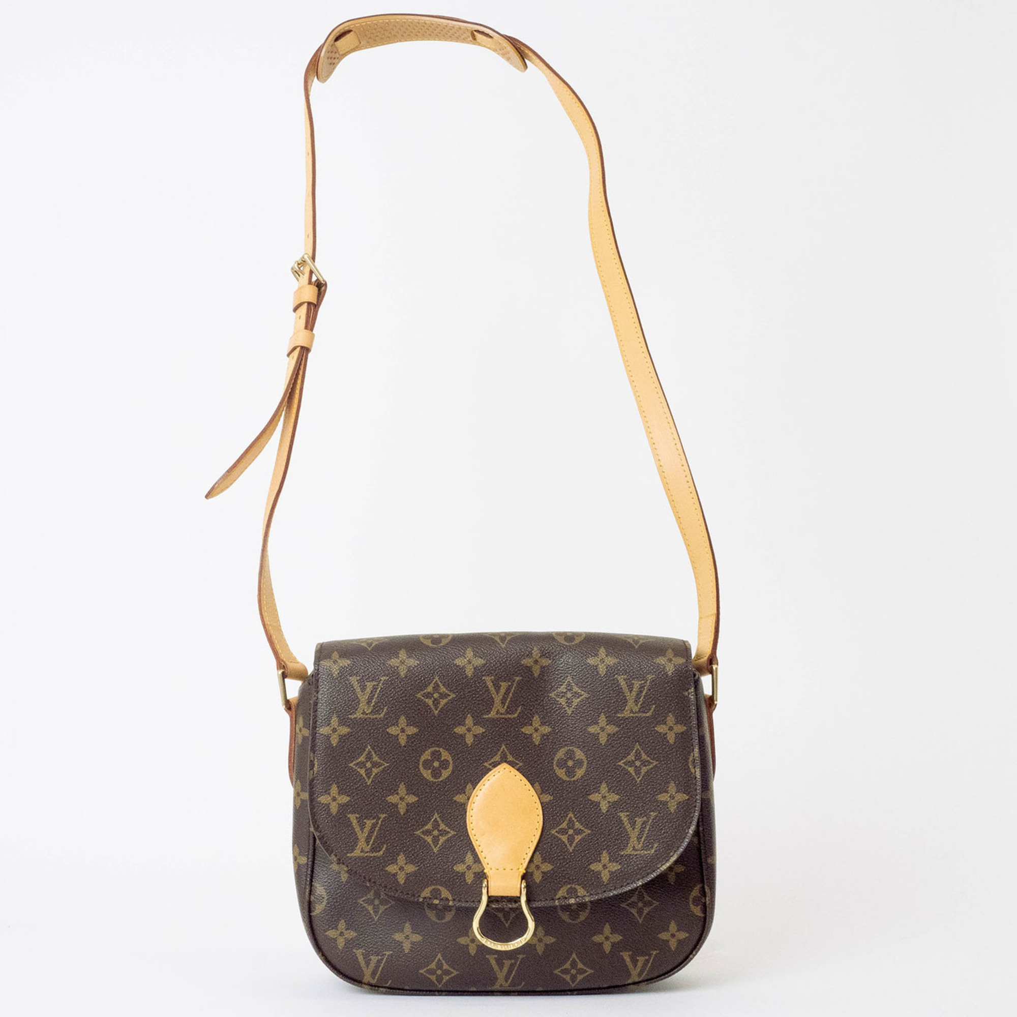 Louis Vuitton Saint-Cloud Shoulder Bag Monogram M51242 Women's LOUIS VUITTON