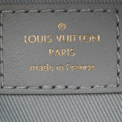 LOUIS VUITTON Louis Vuitton New Wave Bum Bag Waist M55331 Smooth Calf Leather Light Blue Body Quilted