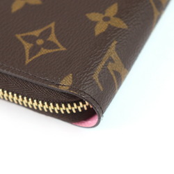 LOUIS VUITTON Louis Vuitton Zippy Wallet Vivienne Holiday Collection Long M82614 Monogram Canvas Brown Multicolor Round