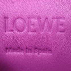 LOEWE Flamenco Pocket Shoulder Bag 11F10X01 Nappa Leather Purple Pochette