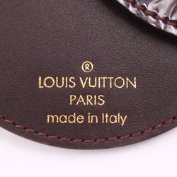 LOUIS VUITTON Louis Vuitton Bag Charm LV Mirror Keychain M68005 Monogram Vernis Leather Amaranth Keyring Hand