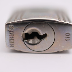 HERMES Padlock Metal Silver Key Bag Charm