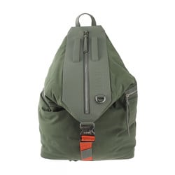 LOEWE CONVERTIBLE BACKPACK Convertible Backpack Rucksack/Daypack B777W36X02 4160 Nylon Leather Khaki Green