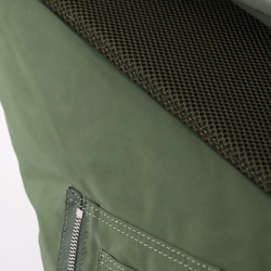 LOEWE CONVERTIBLE BACKPACK Convertible Backpack Rucksack/Daypack B777W36X02 4160 Nylon Leather Khaki Green