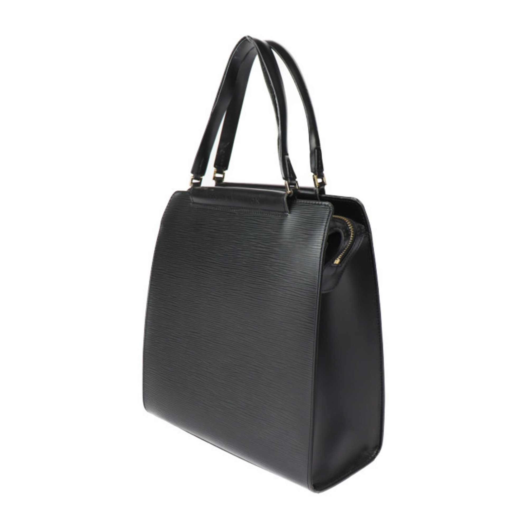 LOUIS VUITTON Louis Vuitton Figari MM Handbag M52002 Epi Leather Black