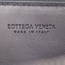 BOTTEGA VENETA Pencil Case Intrecciato Pen 730023 Calf Leather Black Holder with Pencils