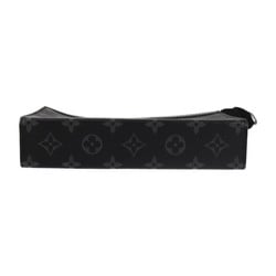 LOUIS VUITTON Louis Vuitton Gaston Wearable Wallet Shoulder Bag M81124 Monogram Eclipse Reverse Canvas Black Grey Coin