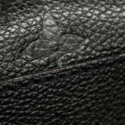 Louis Vuitton Handbag Monogram Empreinte Montaigne MM M41048 Noir Ladies