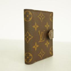 Louis Vuitton Notebook Cover Monogram Agenda R20007 Brown Men's Women's