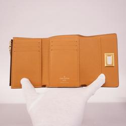 Louis Vuitton Tri-fold Wallet Monogram Portefeuille Victorine M82640 Brown Noir Ladies