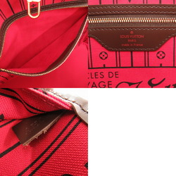 Louis Vuitton Neverfull MM Damier Cerise N51105 Tote Bag LV 0157 LOUIS VUITTON