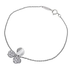 Tiffany & Co. Bracelet for Women, PT950, Diamond, Paper Flower, Platinum, Polished