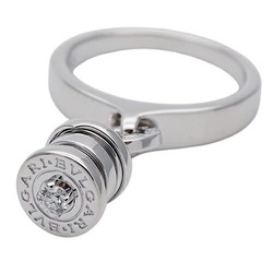 BVLGARI Women's Ring 750WG Diamond B-zero1 Element White Gold Size 13.5 Polished