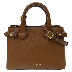 Burberry BURBERRY bag ladies handbag shoulder 2way leather brown