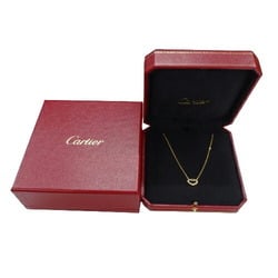 Cartier Necklace for Women, 750YG, Diamond, C-Heart, Yellow Gold, Polished