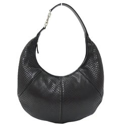 Salvatore Ferragamo Ferragamo Bag Women's Gancini Shoulder Leather Black D21 3356