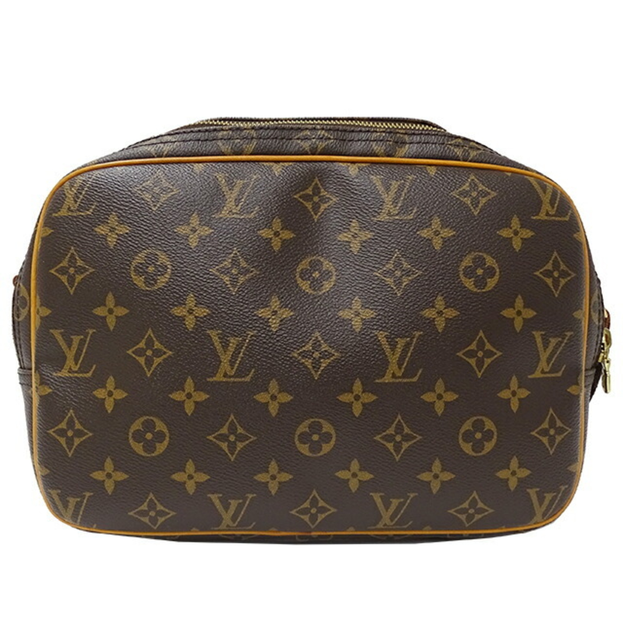 Louis Vuitton LOUIS VUITTON Bag Monogram Ladies Shoulder Reporter PM Brown M45254