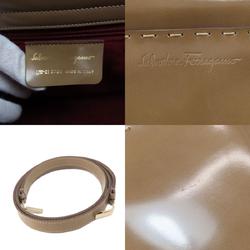 Salvatore Ferragamo Gancini motif handbag enamel women's