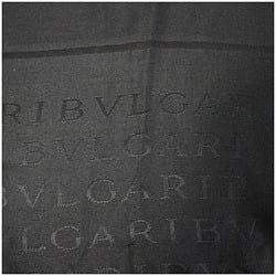 BVLGARI Large Stole Scarf Lette Maxi Mania 182 x 70 cm Black | Women's