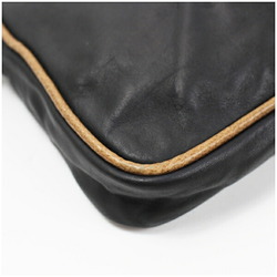LOEWE Clutch Bag Leather Black Men's Women's Unisex