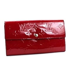 Louis Vuitton Vernis Portefeuille Sarah Bi-fold Long Wallet Pomme d'Amour (Red) M93530 LOUIS VUITTON Women's LV Monogram