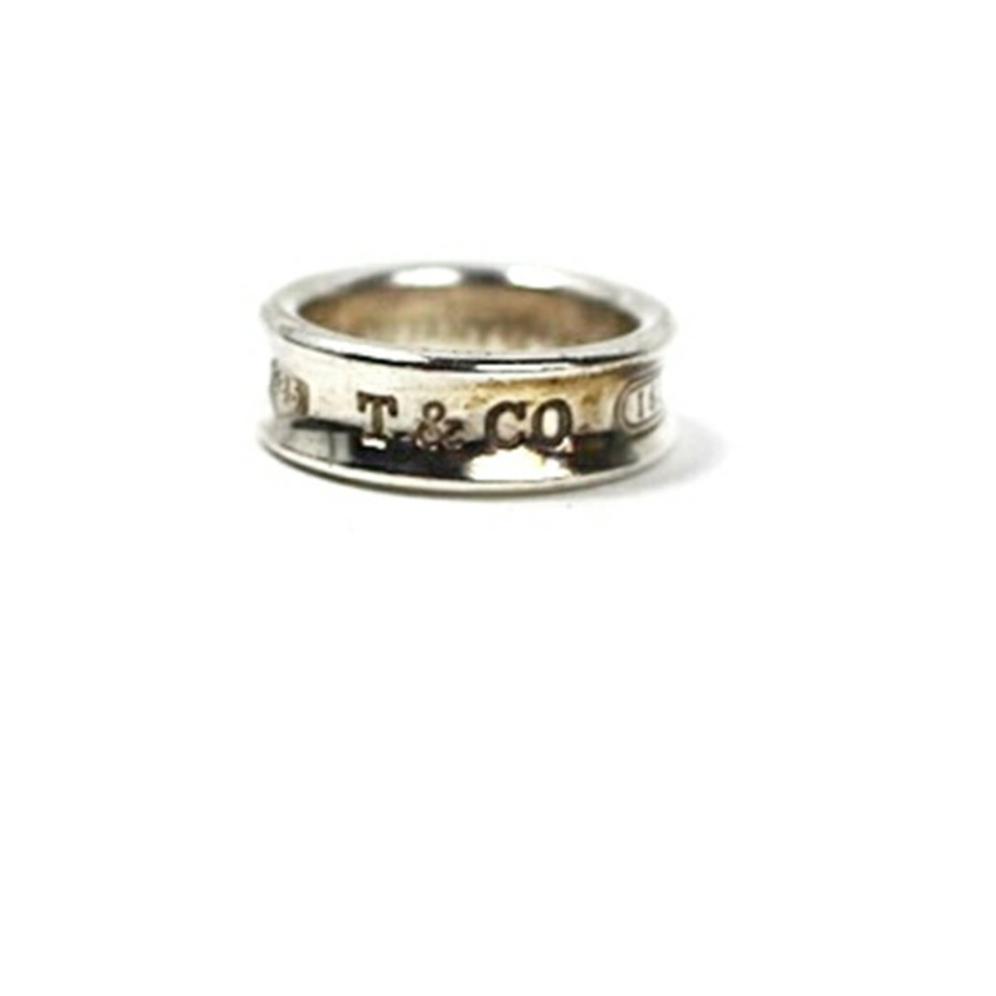 Tiffany 1837 Ring, Medium, Size 12.5, Silver 925, & Co. Women's Ring