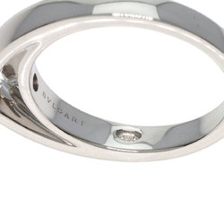 BVLGARI Griff Solitaire 1P Diamond Ring, Platinum PT950, Women's