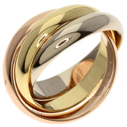 Cartier Trinity #48 Ring, K18 Yellow Gold/K18WG, Women's, CARTIER