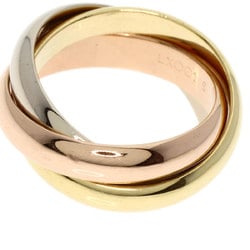 Cartier Trinity #48 Ring, K18 Yellow Gold/K18WG, Women's, CARTIER