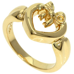 Tiffany Heart Ribbon Ring, 18K Yellow Gold, Women's, TIFFANY&Co.