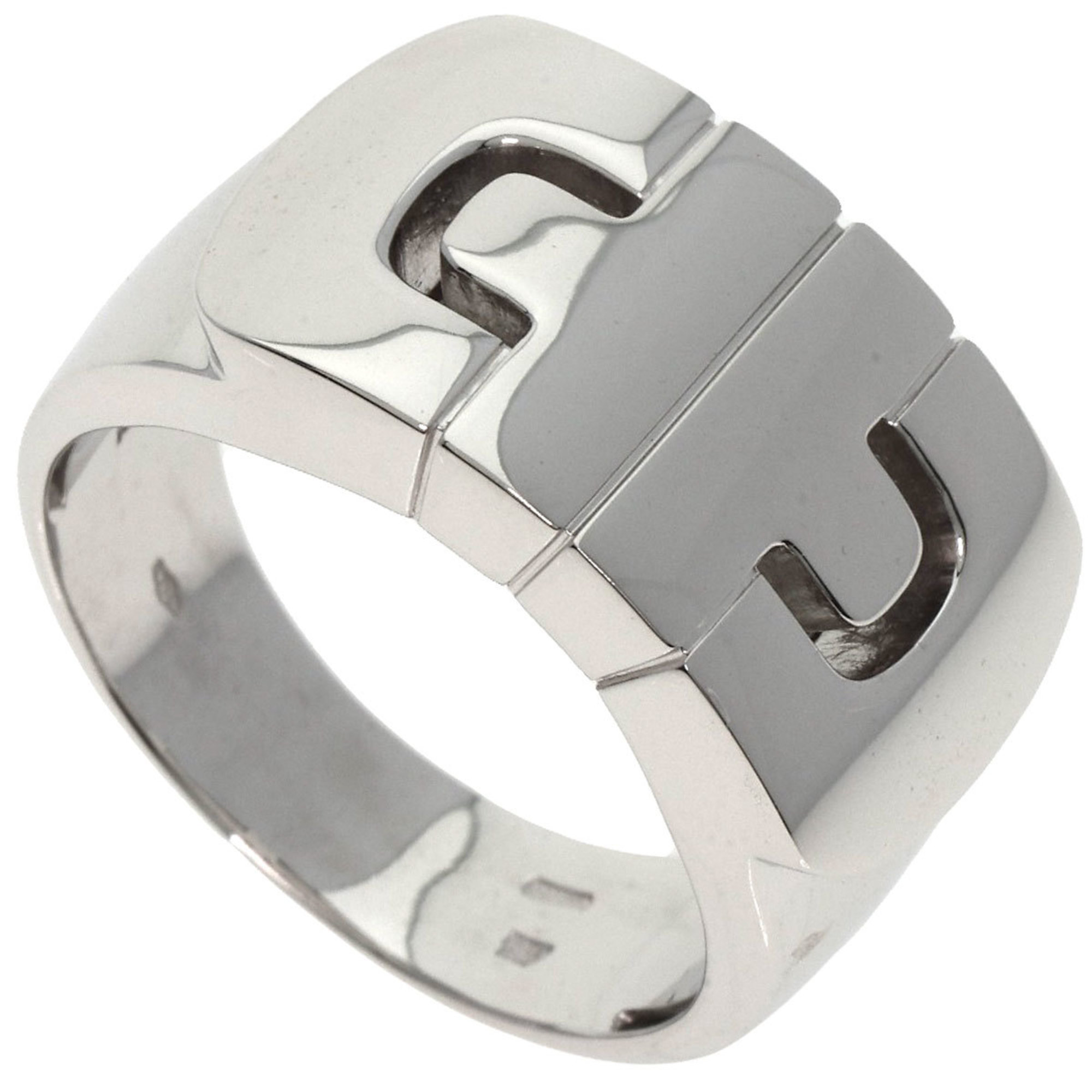 BVLGARI Parentesi Ring, 18K White Gold for Women