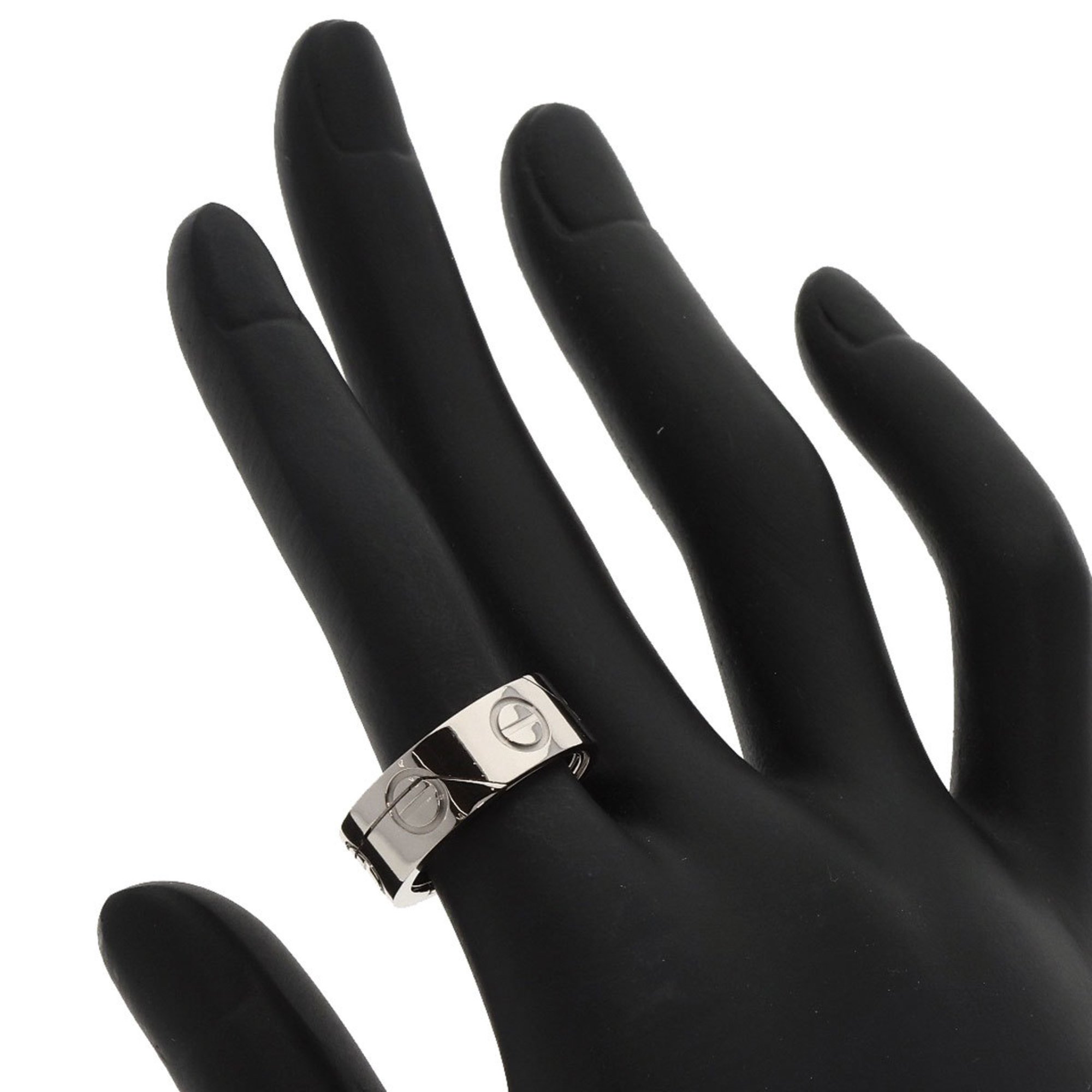 Cartier Astro Love Ring 1999 Limited Edition #51 K18 White Gold Women's CARTIER
