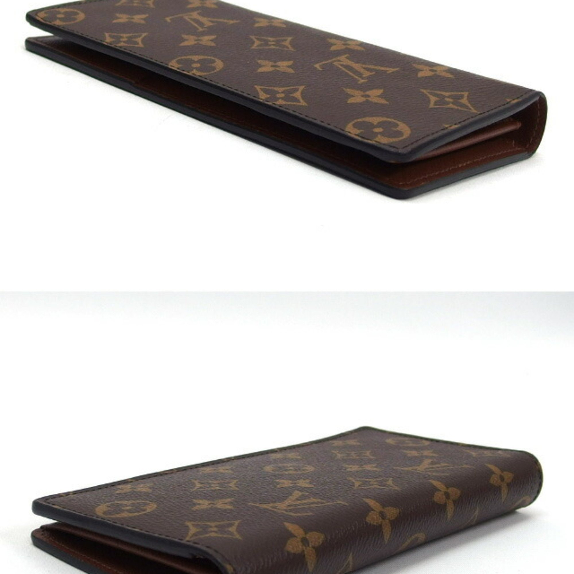 Louis Vuitton Monogram Portefeuille Brazza Bi-fold Long Wallet M66540