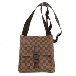 Louis Vuitton N51127 Pochette Mervil Damier Ebene Shoulder Bag Canvas Women's LOUIS VUITTON