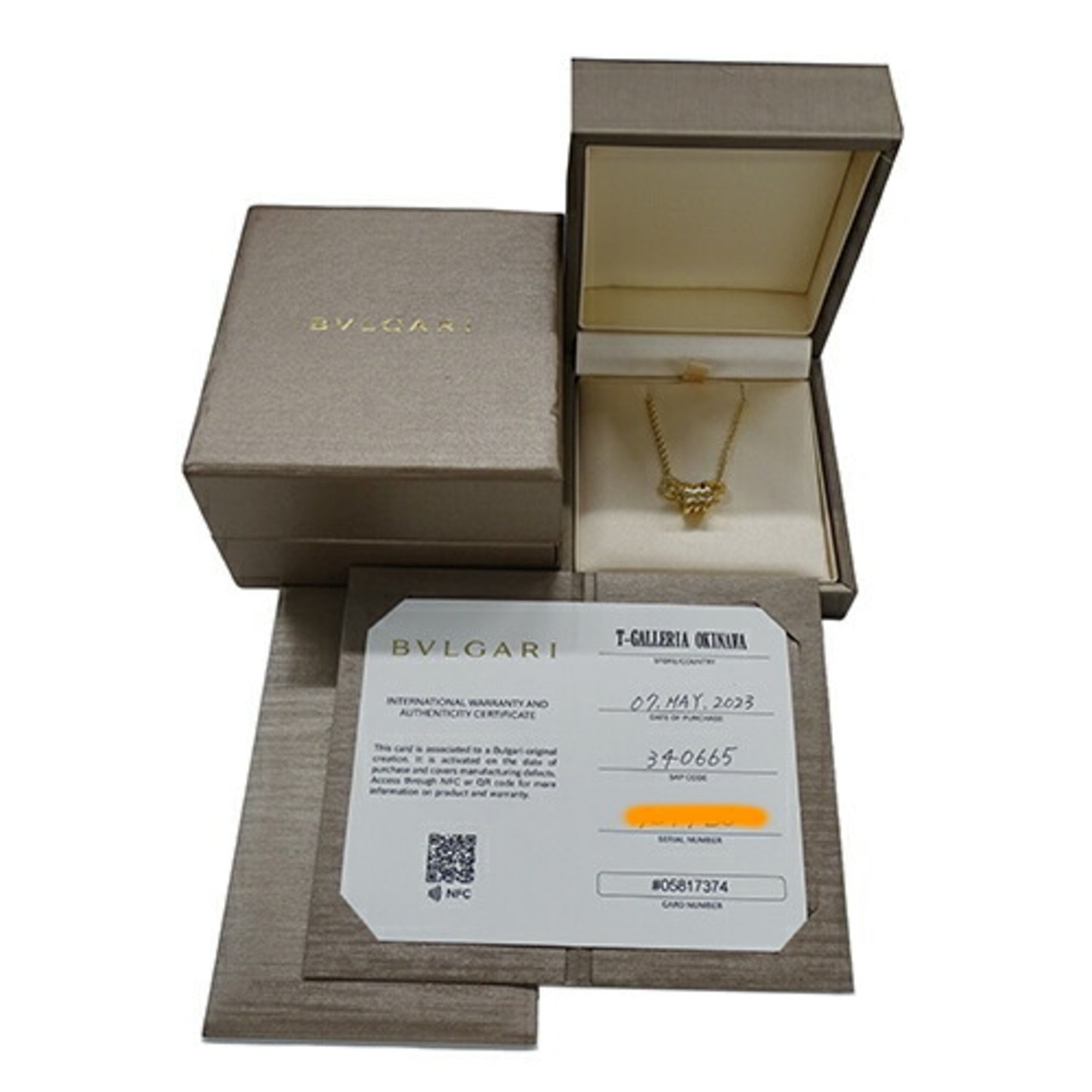 BVLGARI Bracelet for Women 750YG B-zero1 Yellow Gold Polished