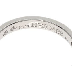 Hermes Ever Chaine d'Ancre 2P Diamond #48 Ring Platinum PT950 Women's HERMES