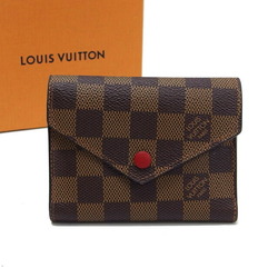 Louis Vuitton Damier Portefeuille Victorine Tri-fold Wallet