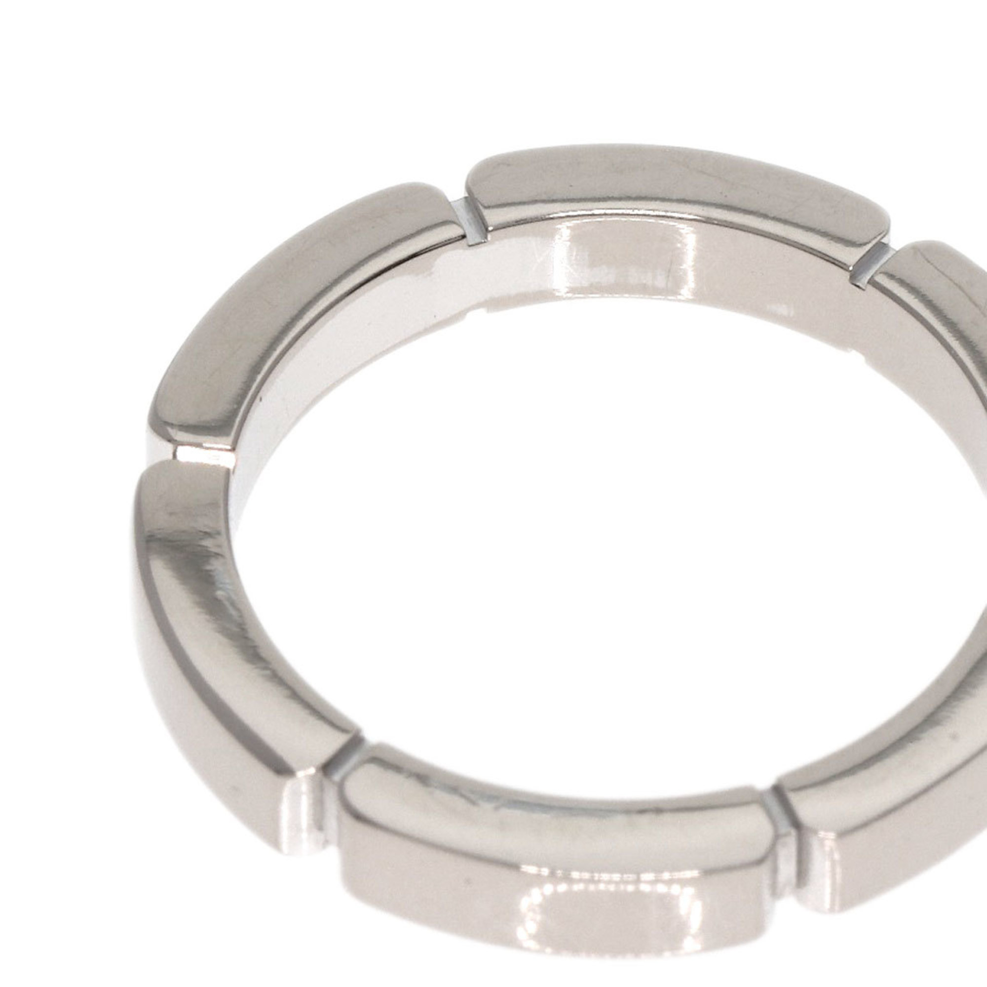 Cartier Maillon Panthere #46 Ring, 18K White Gold, Women's, CARTIER