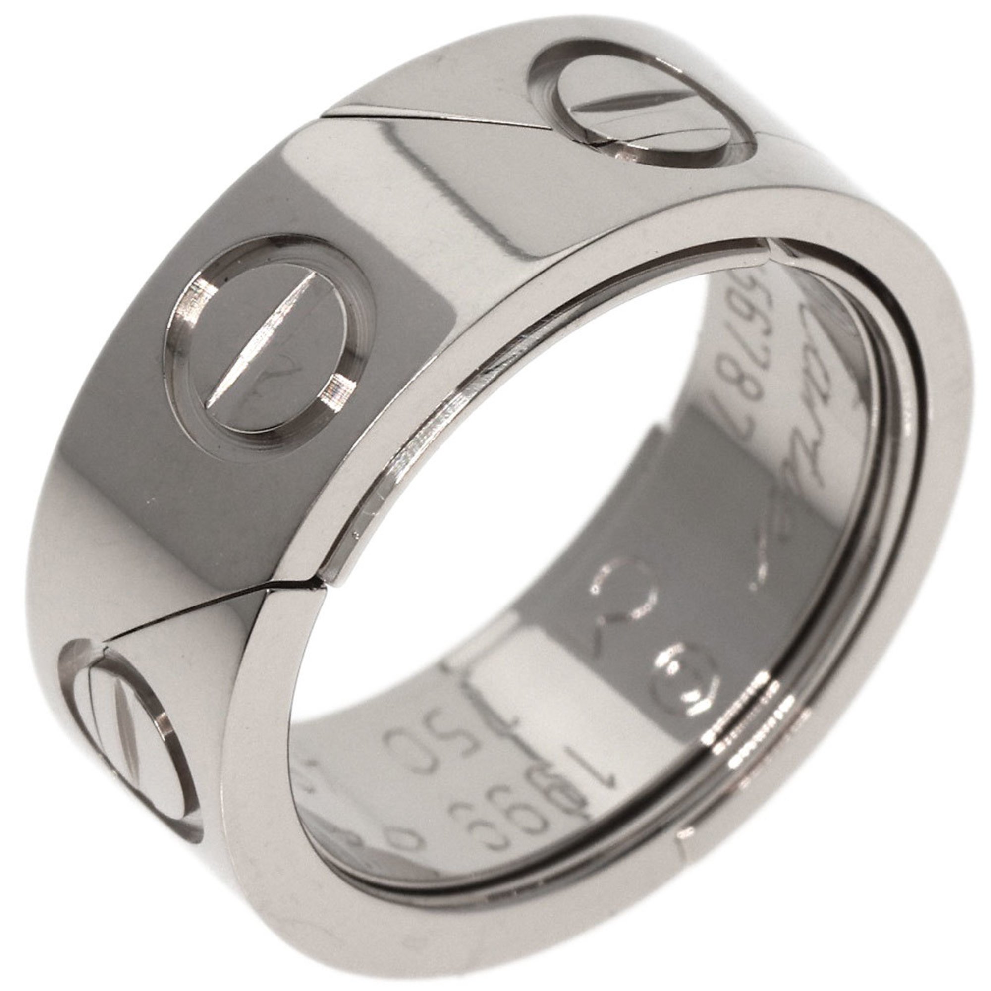 Cartier Astro Love Ring 1999 Limited Edition #49 K18 White Gold Women's CARTIER