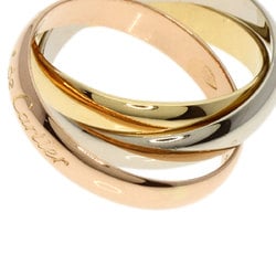 Cartier Trinity #49 Ring, K18 Yellow Gold/K18WG/K18PG, Women's, CARTIER